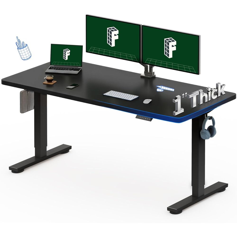 Desk Setup Or Set Up - Электрический регулируемый по высоте стол 60x24