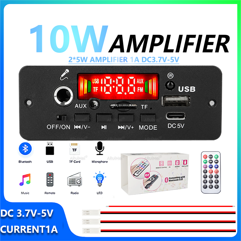 Desk Setup Kit - Полный комплект усилителя Bluetooth 5.0 10