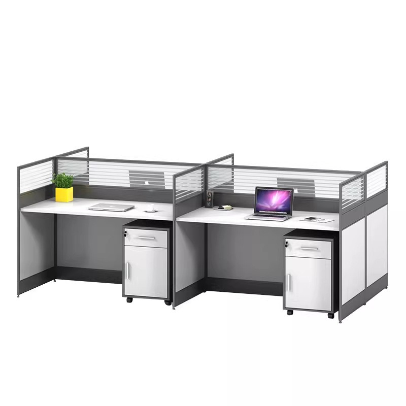 Desk Setup Or Set Up - Белый офисный стол для 2, 4