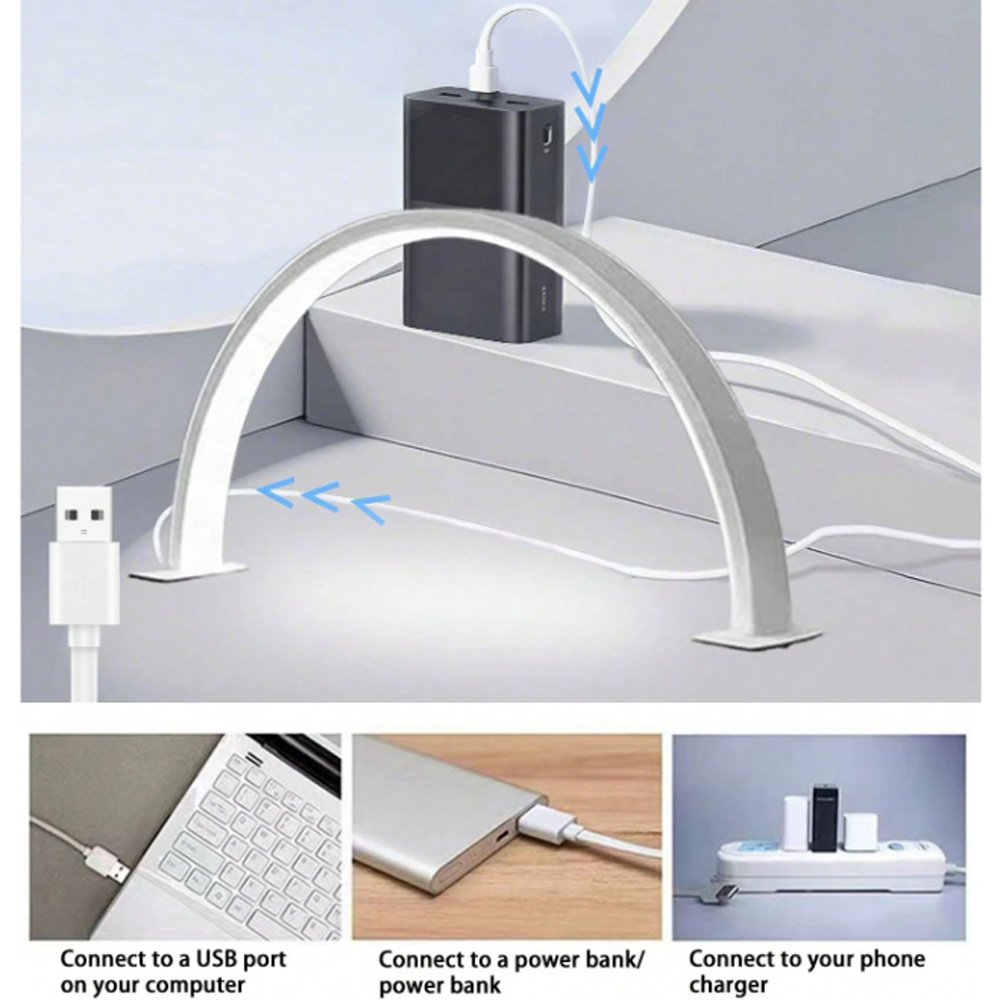 Led Desk Light Usb - Лампа для маникюра 40/66 см, светодиодная