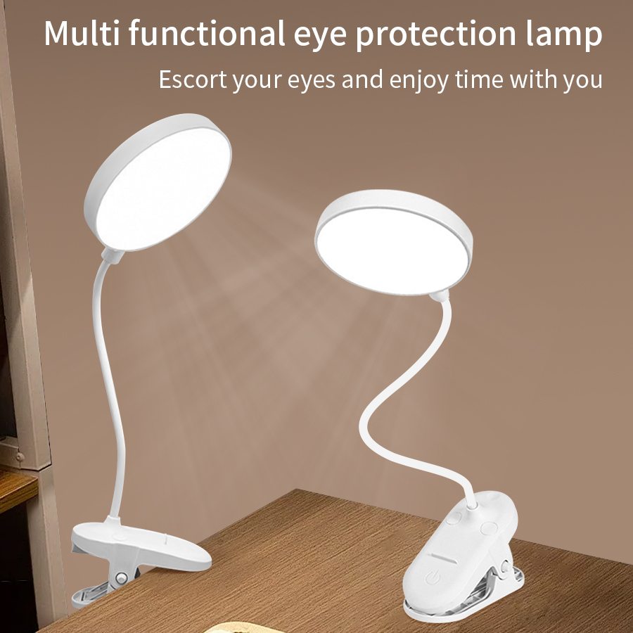Led Desk Light Usb - Светодиодная настольная лампа с креплением 360°