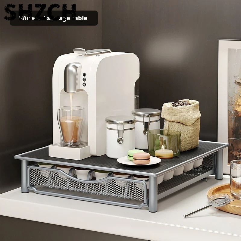 Drawer Organizer Bamboo - Металлическая подставка-органайзер для капсул Dolce Gusto