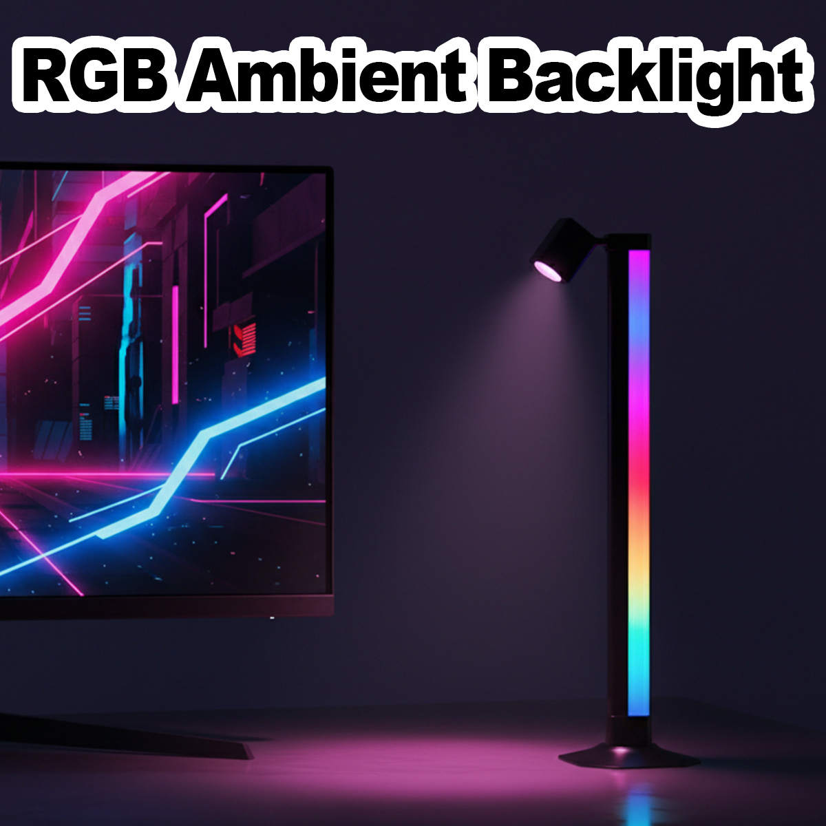 Desk Setup Tv - Умная светодиодная лампа RGB с синхронизацией