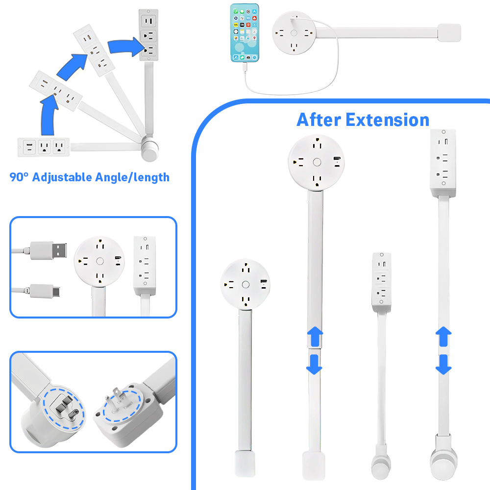 Удлинитель электрической розет – обзор и цена Desk Setup Usb Hub