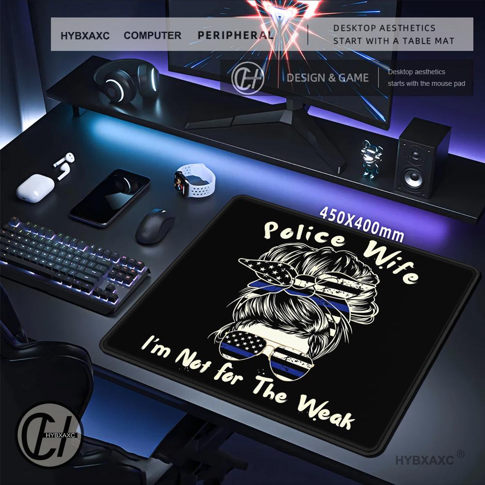 Коврик для мыши HYBXAXC Police – обзор и цена Desk Setup Or Set Up
