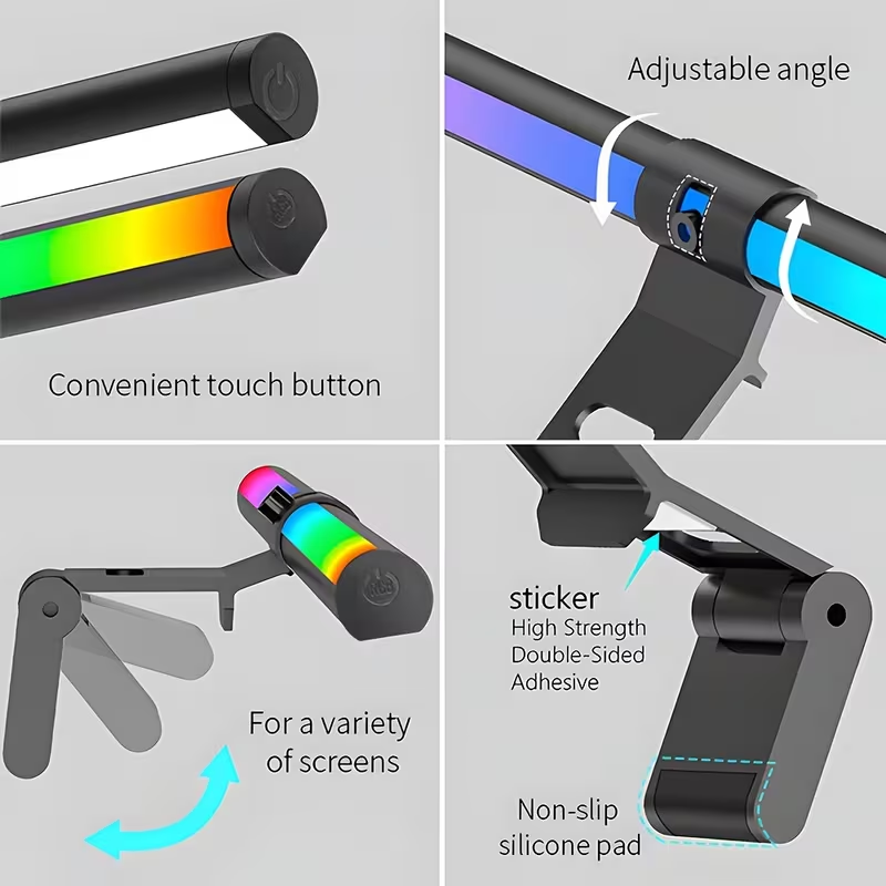 Светодиодная RGB-панель для мо – обзор и цена Led Desk Light Usb