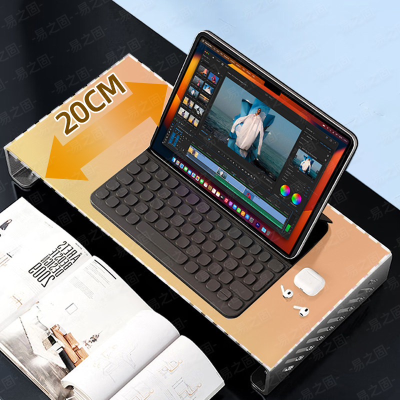 Подставка для компьютерного мо – обзор и цена Desk Setup Laptop And Monitor