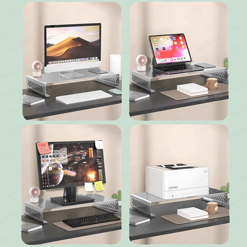 Подставка для компьютерного мо – обзор и цена Desk Setup Laptop And Monitor