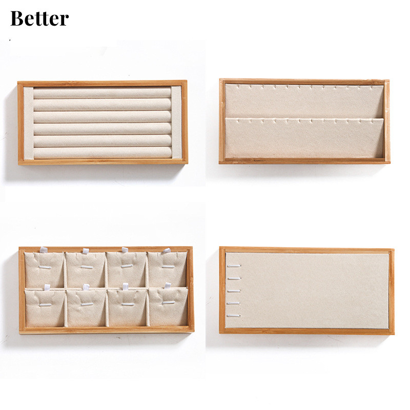 Бамбуковые бежевые ювелирные и – обзор и цена Drawer Organizer Bamboo