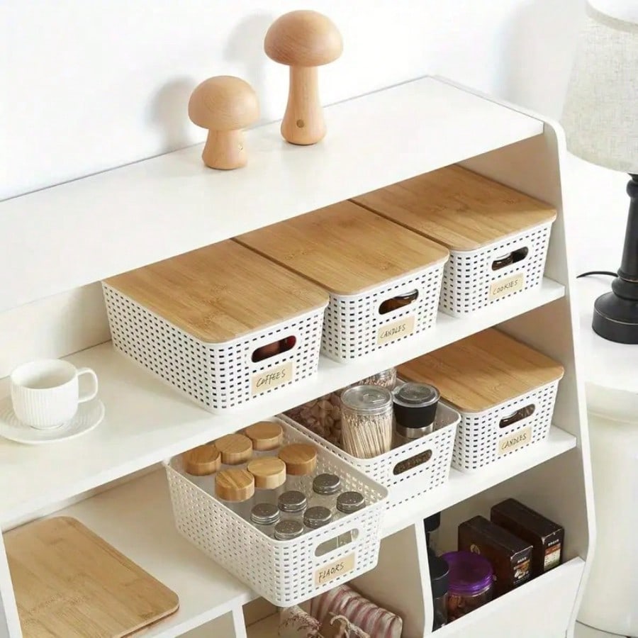 Набор из 6 штабелируемых конте – обзор и цена Drawer Organizer Bamboo