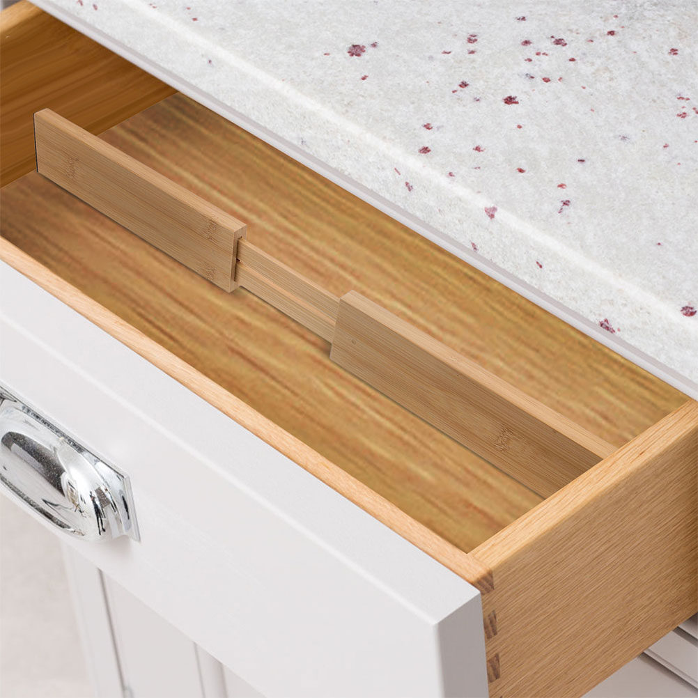 Набор из 2 бамбуковых разделит – обзор и цена Drawer Organizer Bamboo