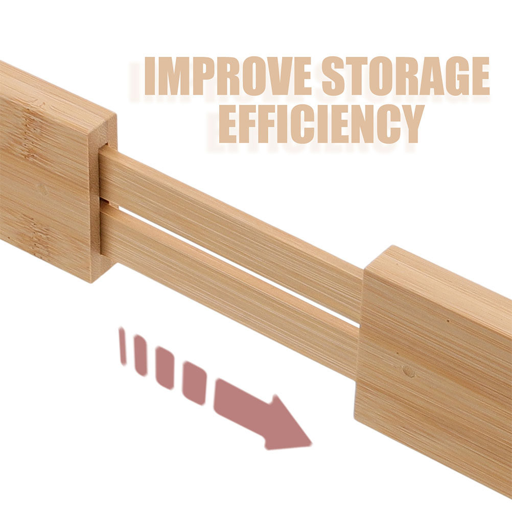 Набор из 2 бамбуковых разделит – обзор и цена Drawer Organizer Bamboo