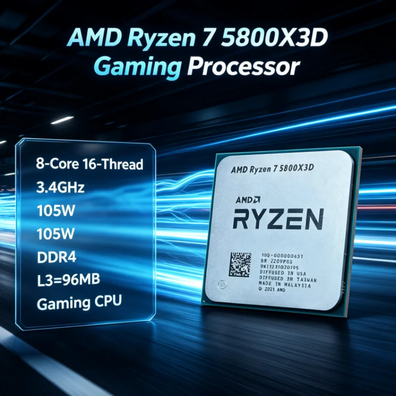Игровой процессор AMD R7 5800X – обзор и цена Amd Cpu Ryzen 7