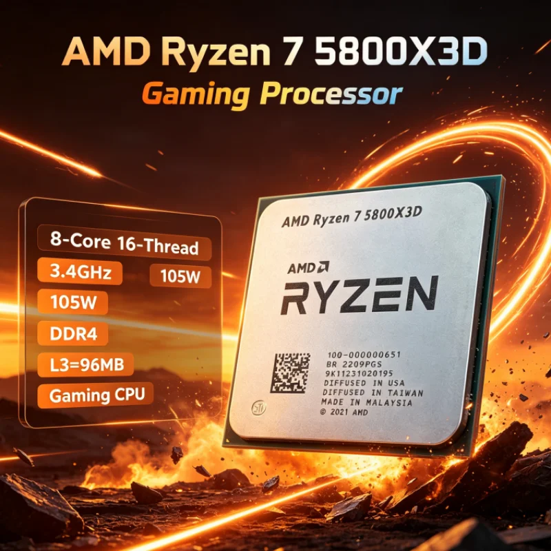 Игровой процессор AMD R7 5800X – обзор и цена Amd Cpu Ryzen 7