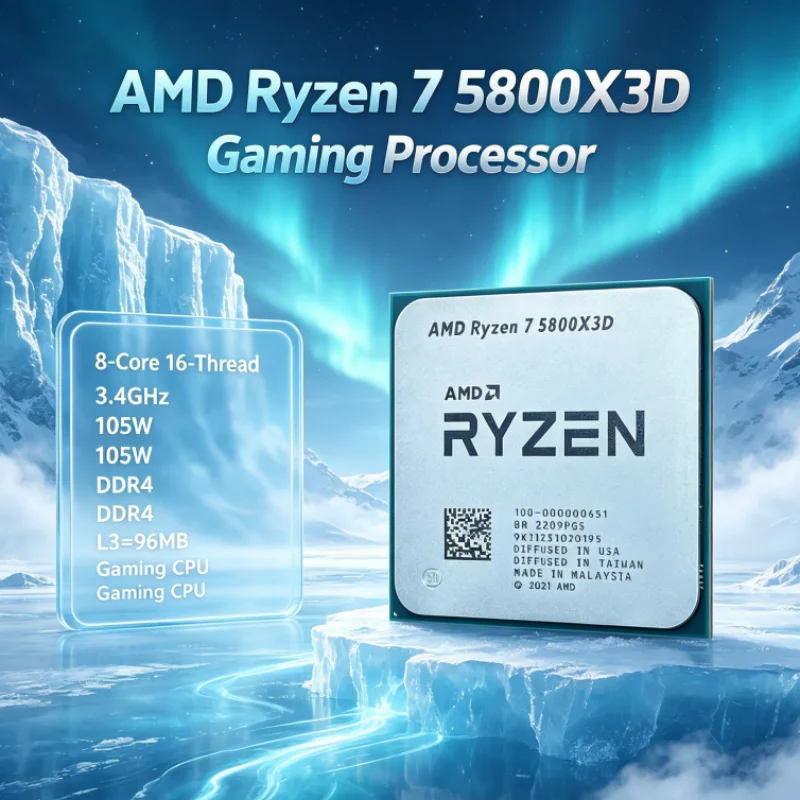 Игровой процессор AMD R7 5800X – обзор и цена Amd Cpu Ryzen 7