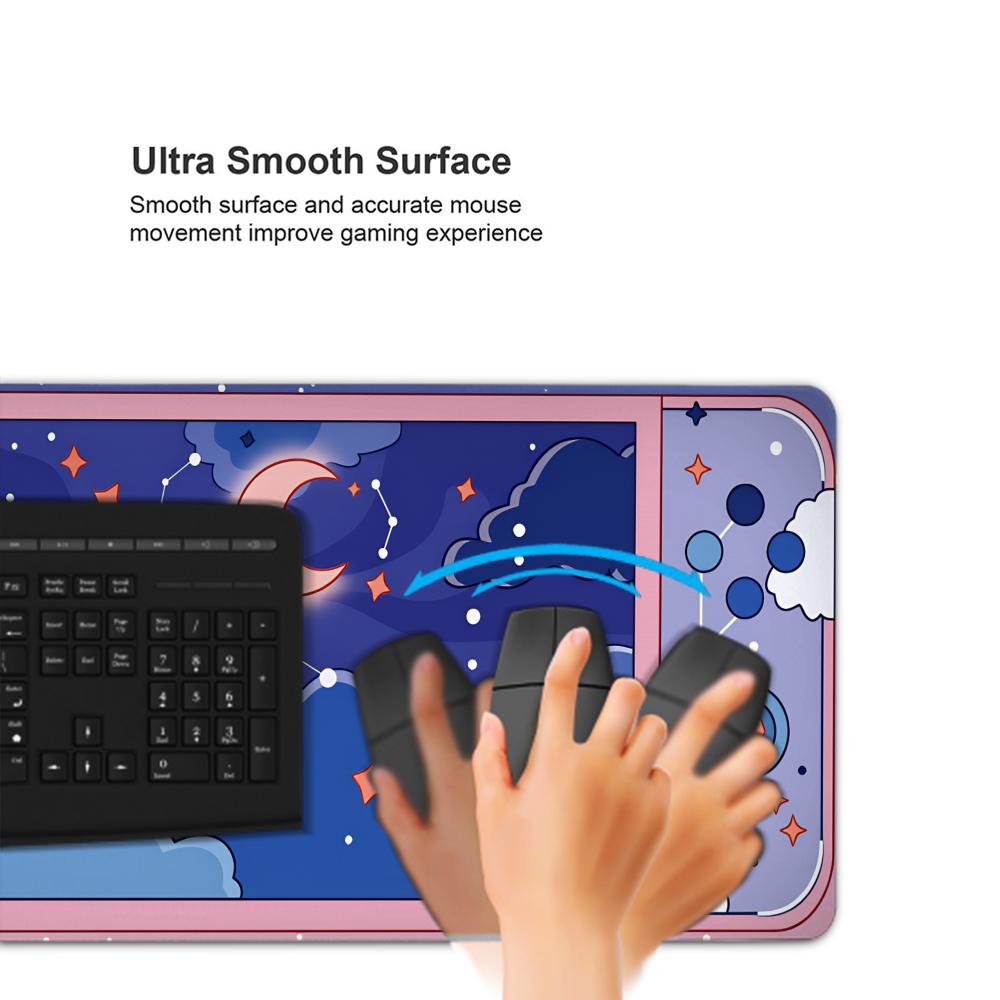 Коврик для стола HYBXAXC «Луна – обзор и цена Desk Setup Aesthetic