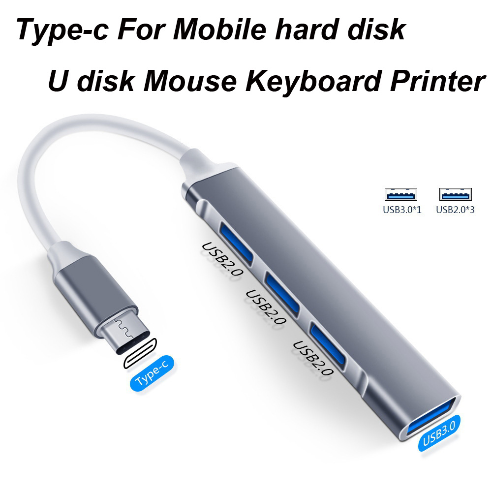 USB-хаб 3.0 TYPE-C 3.1 с 4 пор – обзор и цена Desk Setup Usb Hub