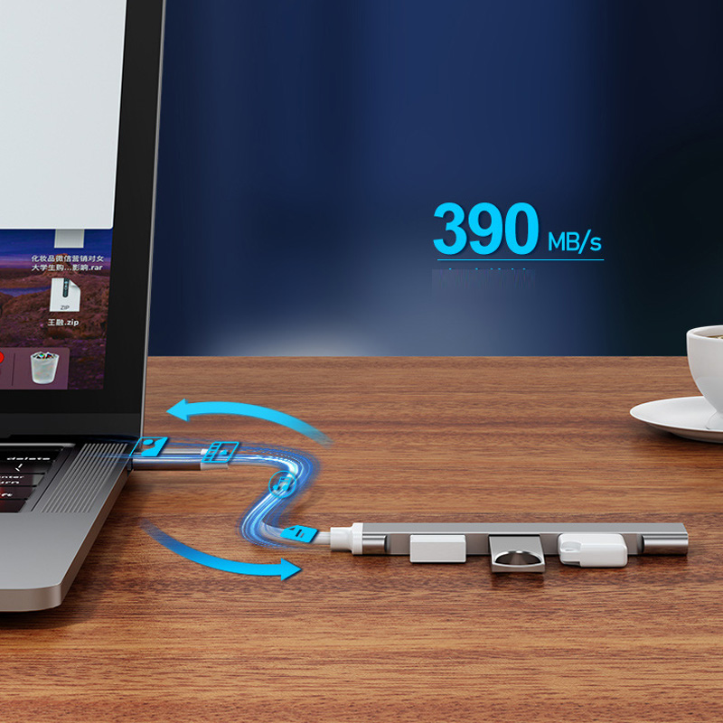 USB-хаб 3.0 TYPE-C 3.1 с 4 пор – обзор и цена Desk Setup Usb Hub