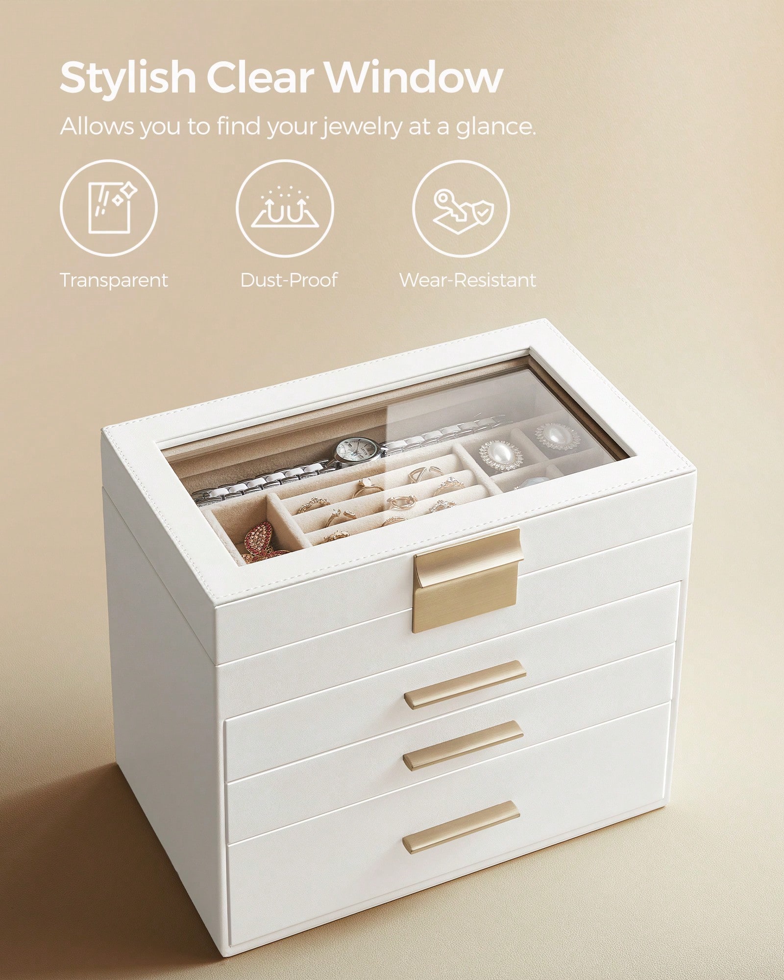 Усовершенствованный 4-слойный  – обзор и цена Drawer Organizer Bamboo
