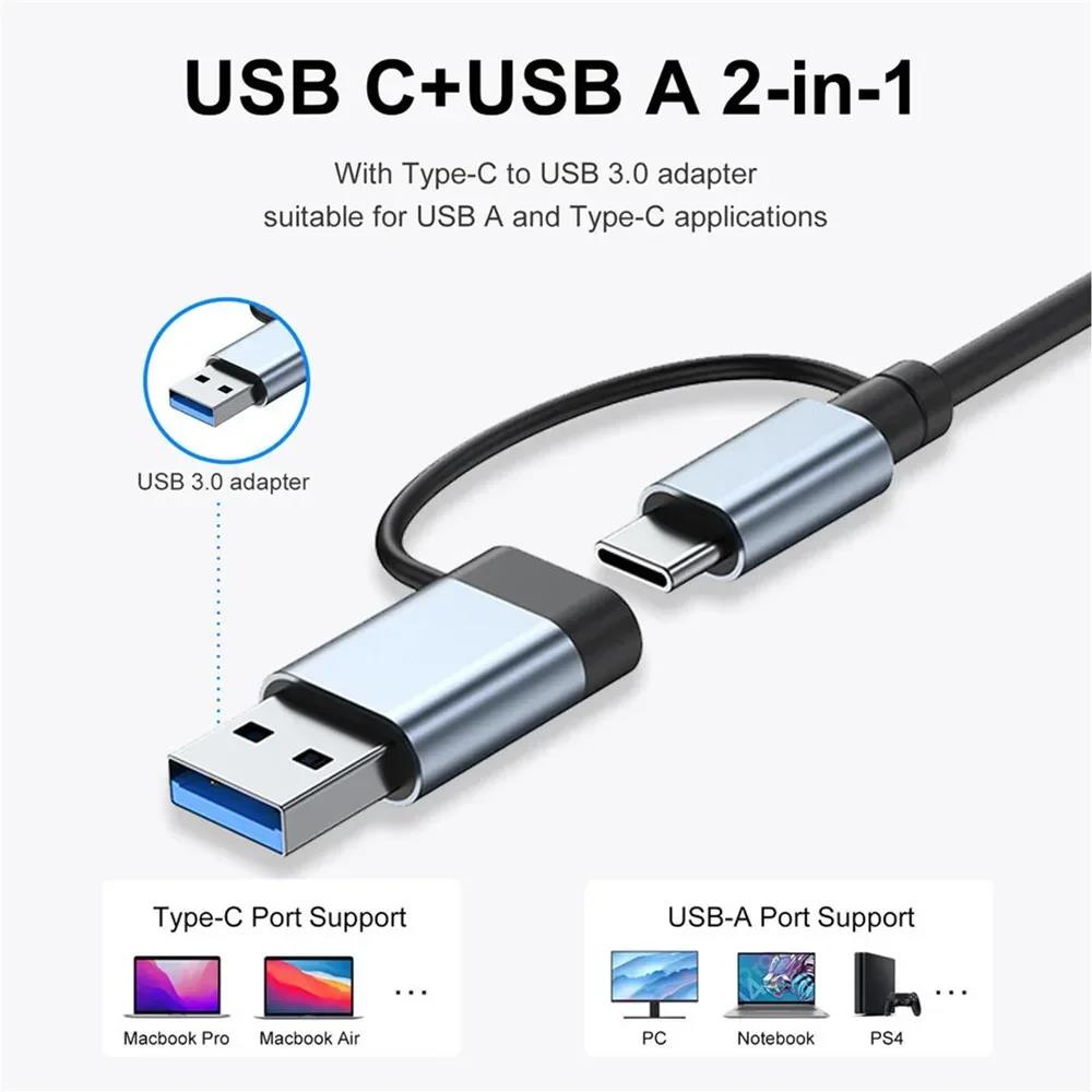 8-портовый USB Type-C хаб-док- – обзор и цена Desk Setup Usb Hub